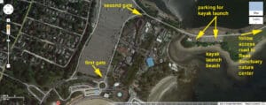 kayak launch sites